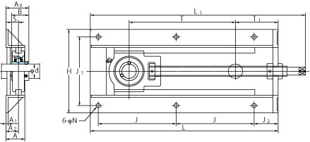 UCTH205-150轴承框架